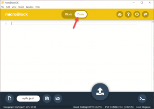 ทำเครื่องจ่ายน้ำอัตโนมัติด้วย KidBright32 - microBlock IDE